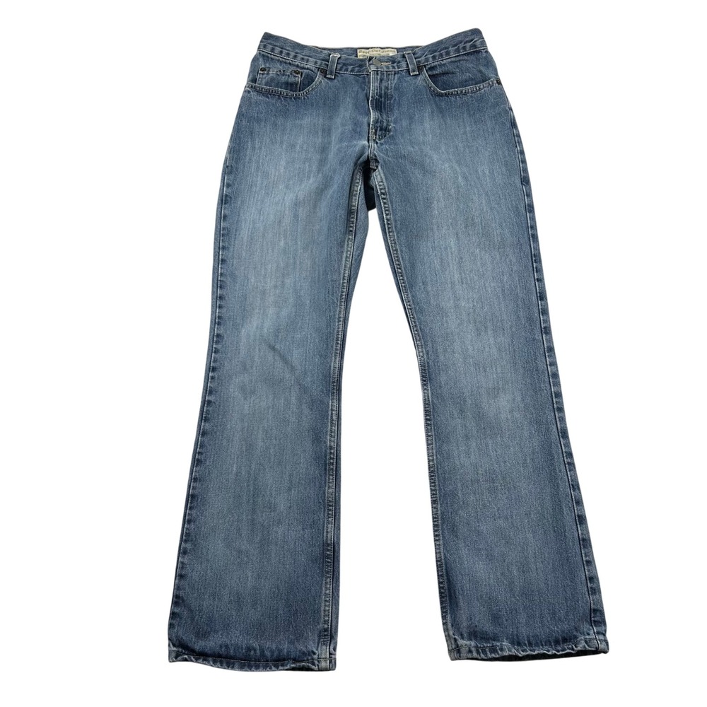 Vintage Old Navy Jeans Womens 12 Regular Bootcut Low Waist Cowboy Western Y2K